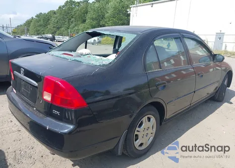 2001 Honda Civic Dx from USA, damaged, VIN 2HGES16251H539517